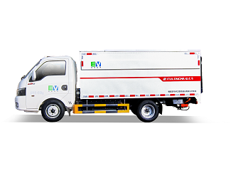 Electric Sealed Dustbin Transfer Truck - FLM5040XTYDGBEV
