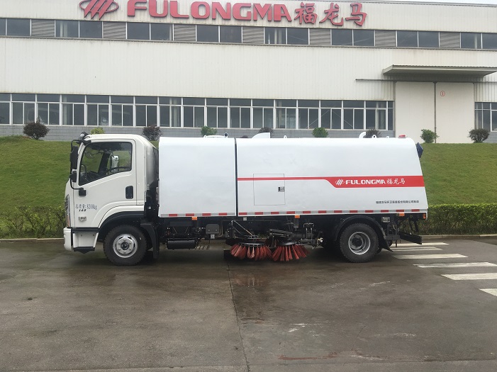 Natural Gas Washing & Sweeping Truck – FLM5080TXSDF6NGS