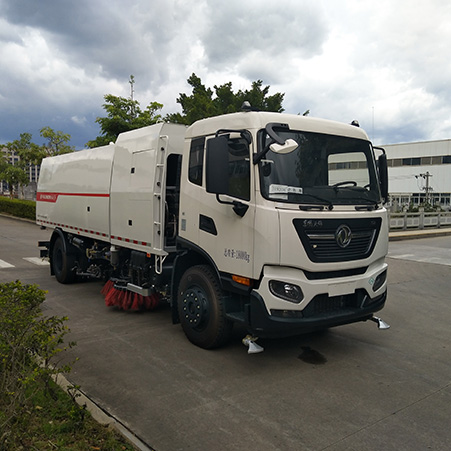 Introduction and working principle of road sweeper truck