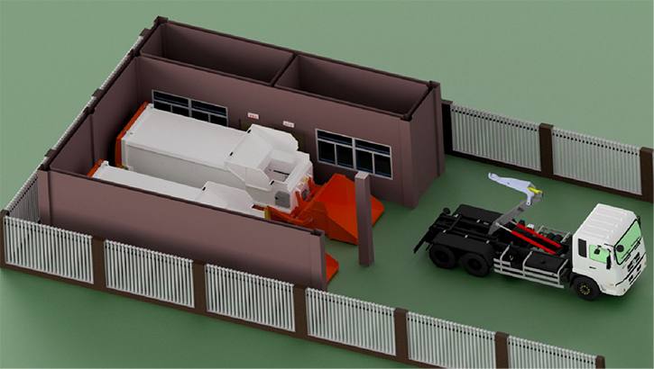 Introduction to the performance characteristics of mobile garbage compression equipment