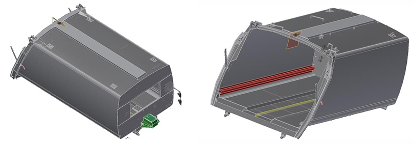 Introduction to the structure and function of FULONGMA compression garbage truck