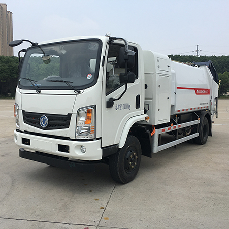 Introduction to the structure and function of FULONGMA compression garbage truck