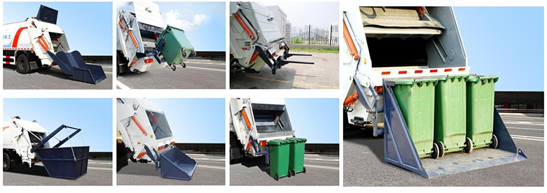 Introduction to the structure and function of FULONGMA compression garbage truck