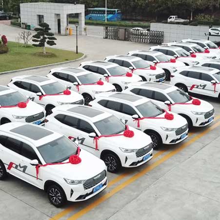 The FULONGMA After-sales Service Fleet Delivery Ceremony Held Successfully