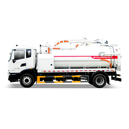 FULONGMA Sewage Suction Truck Specification and Function Introduction