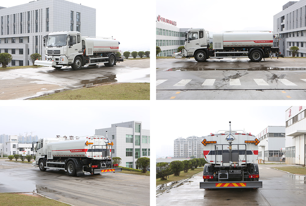 high-pressure cleaning truck
