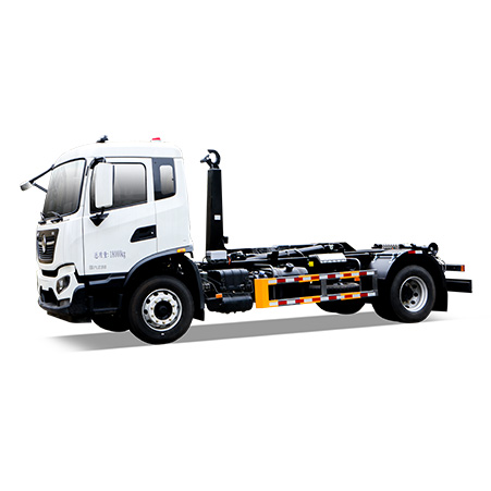 FULONGMA Hook-lift Garbage Truck Performance Characteristics and Working Video