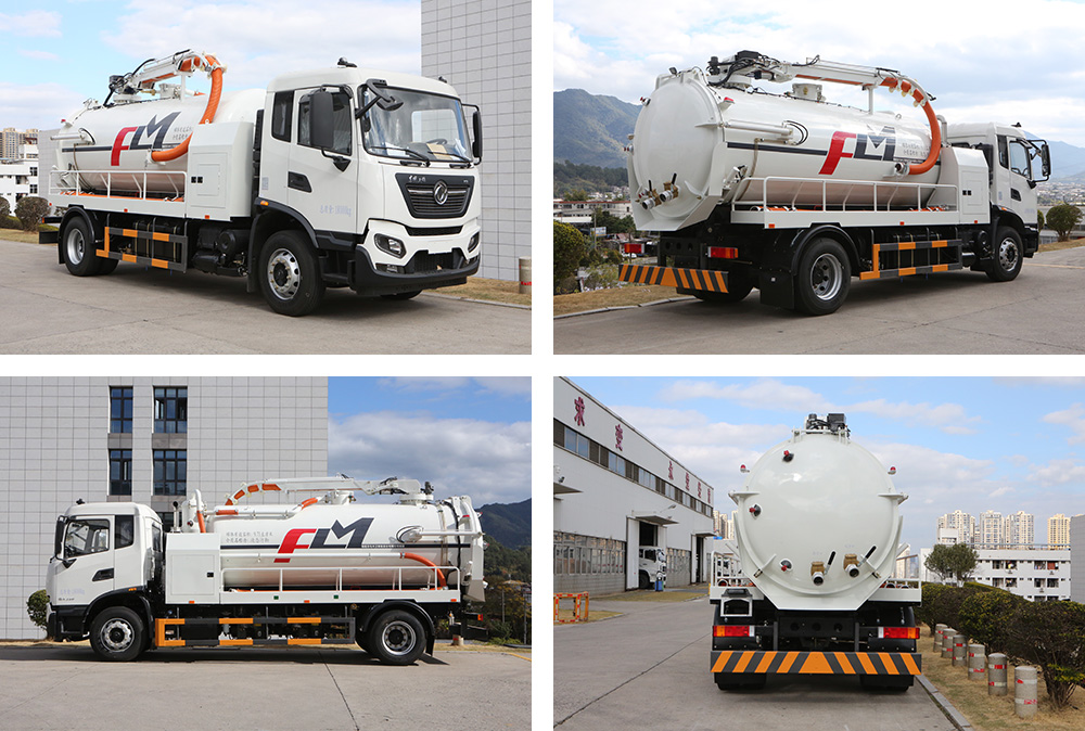 sewage suction truck