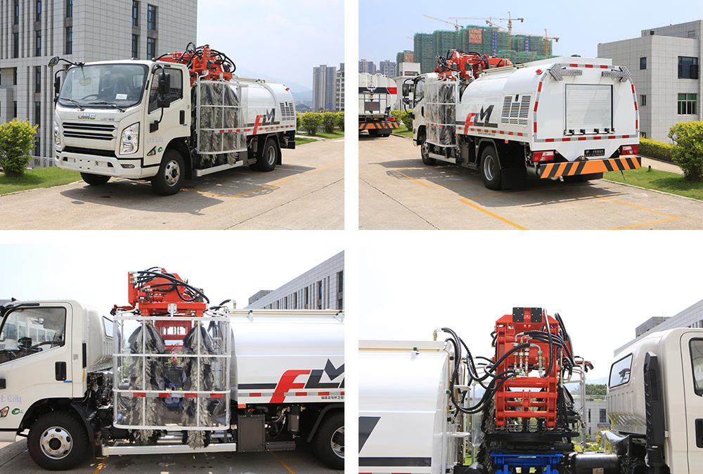 Double-sided Guardrail Cleaning Truck