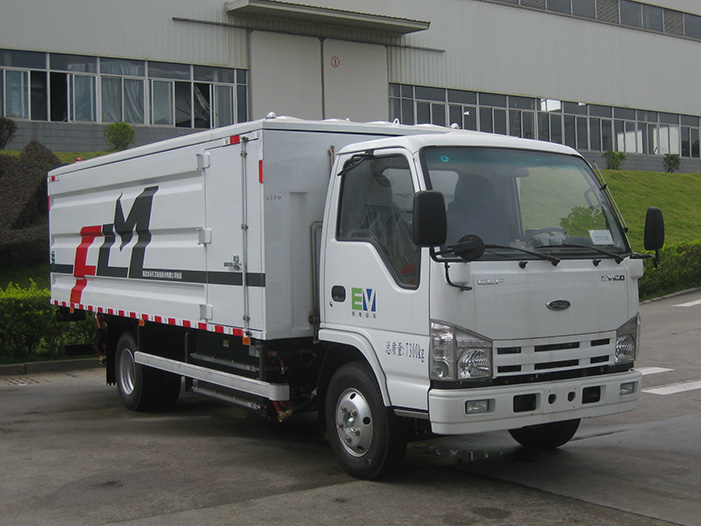 Electric Sealed Dustbin Transfer Truck – FLM5070XTYQLBEV