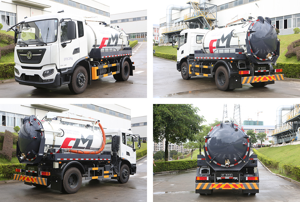 sewage suction truck