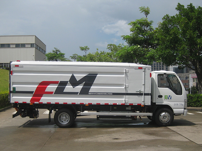 Electric Sealed Dustbin Transfer Truck – FLM5070XTYQLBEV
