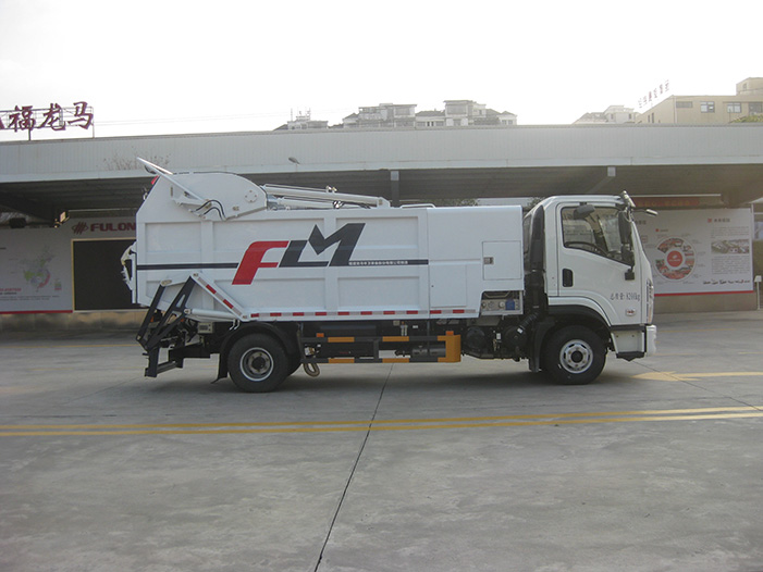 Natural Gas Garbage Compactor Truck – FLM5080ZYSDF6NGGW