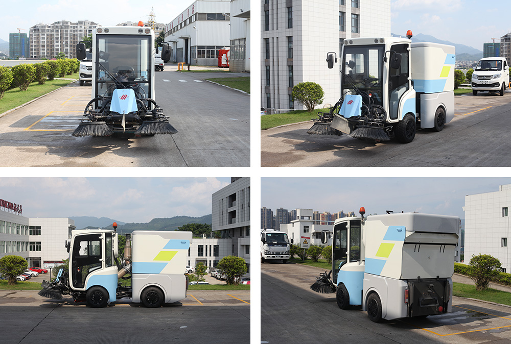 small electric road sweeper