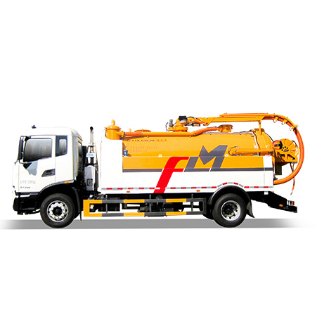 Purpose and configuration of FULONGMA's latest 18-ton sewage cleaning and suction truck