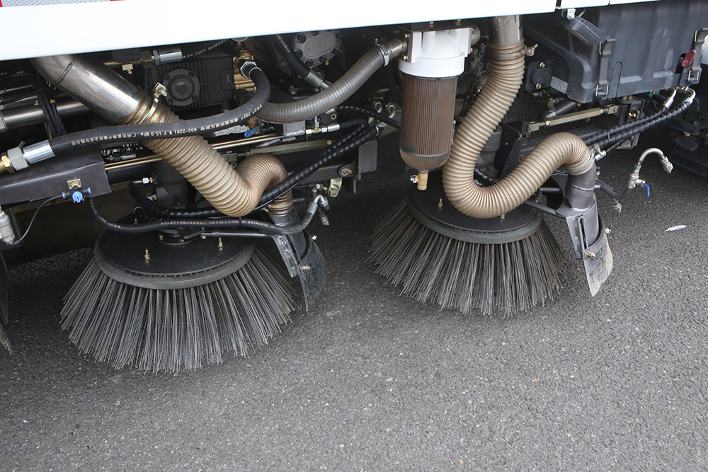 street sweeper truck