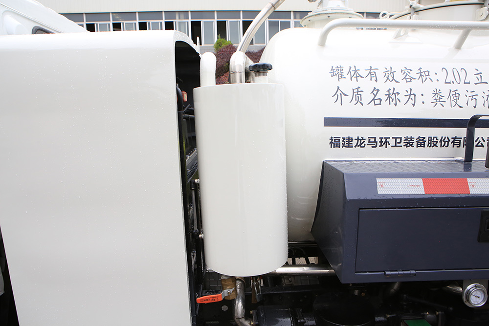 pure electric sewage suction truck