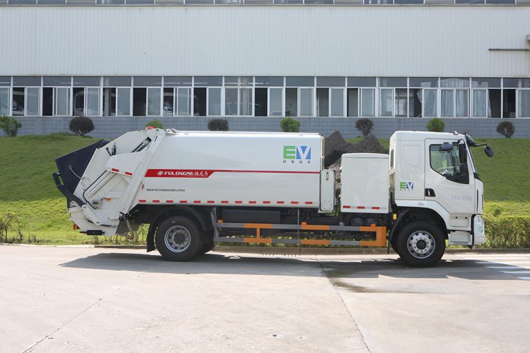 FULONGMA pure electric garbage compactor truck function, configuration, and highlights