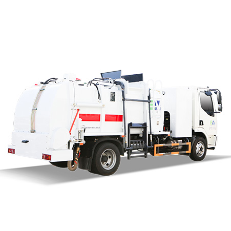 No water leaks | FULONGMA pure electric wet waste collection truck is coming