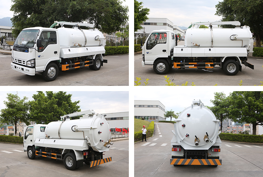 sewage suction truck