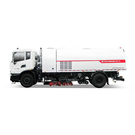 FULONGMA's latest 18-ton cleaning and sweeping truck, with complete functions and reliable quality