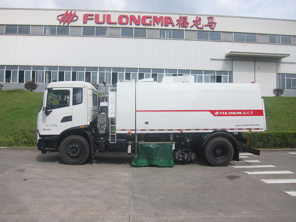 camion balayeuse sèche et humide