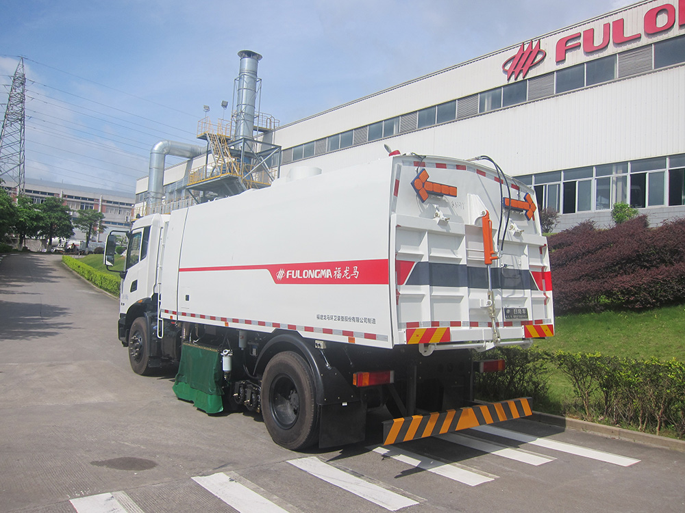 camion balayeuse sèche et humide