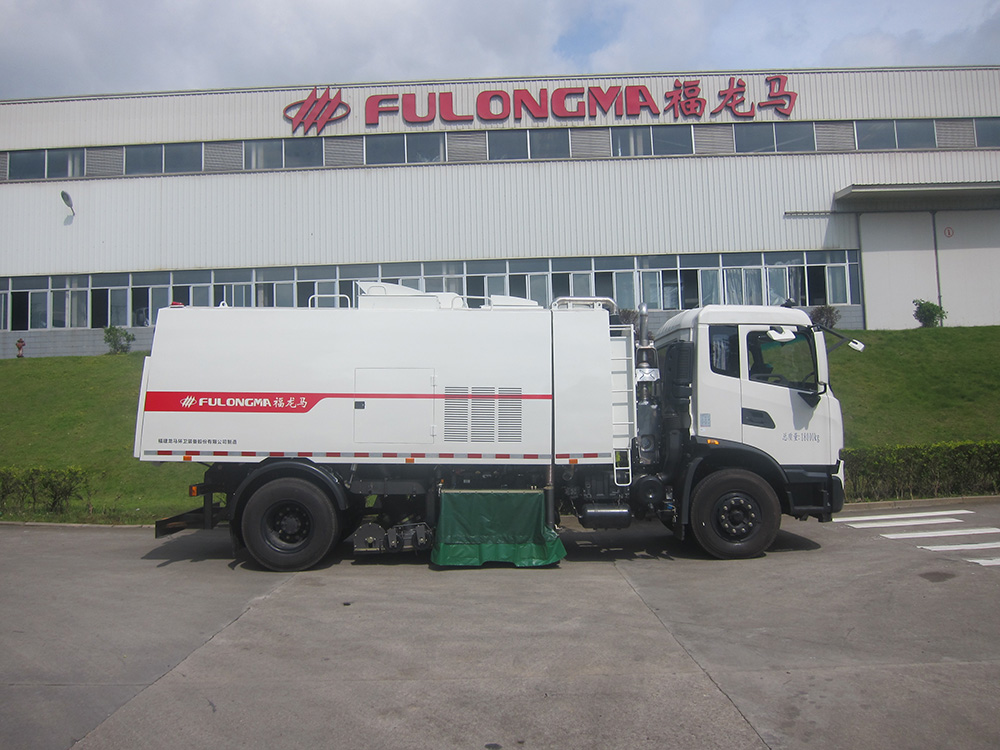 camion balayeuse sèche et humide