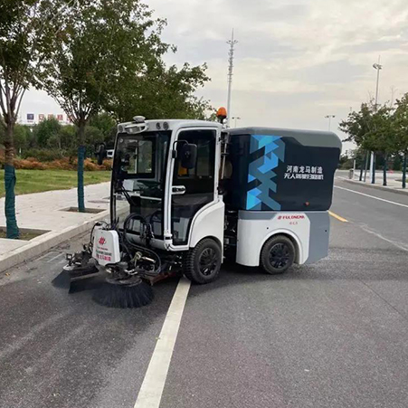 FULONGMA’s electric road sweeper contributes to the construction of a smart Anyang city of Henan Province
