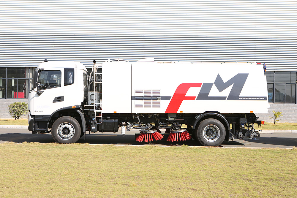 تكوين شاحنة تنظيف الطريق FULONGMA وميزات المنتج