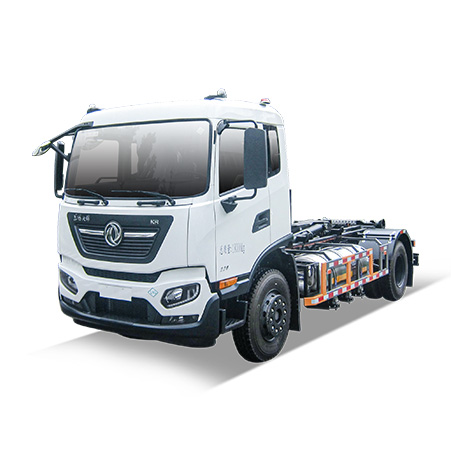 FULONGMA's latest 18-ton hook-lift garbage truck, beautiful in appearance, strong and durable