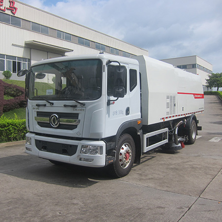 The working principle and advantages of the FULONGMA vacuum sweeper truck