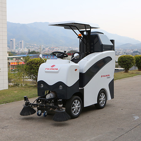 The scope and advantages of FULONGMA small electric ride-on sweeper