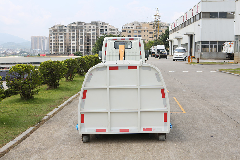 pure electric hook arm garbage truck
