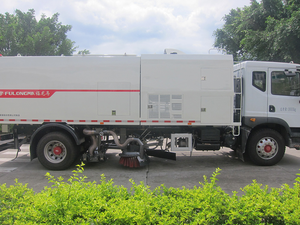 camion balayeuse aspirante