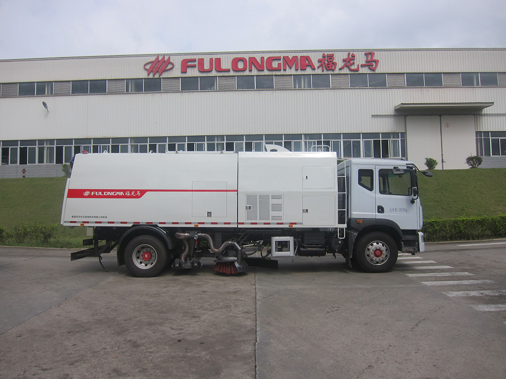 camion balayeuse aspirante