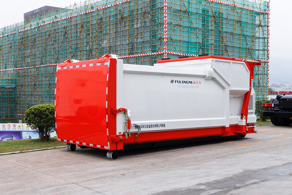 Hook Arm Garbage Truck