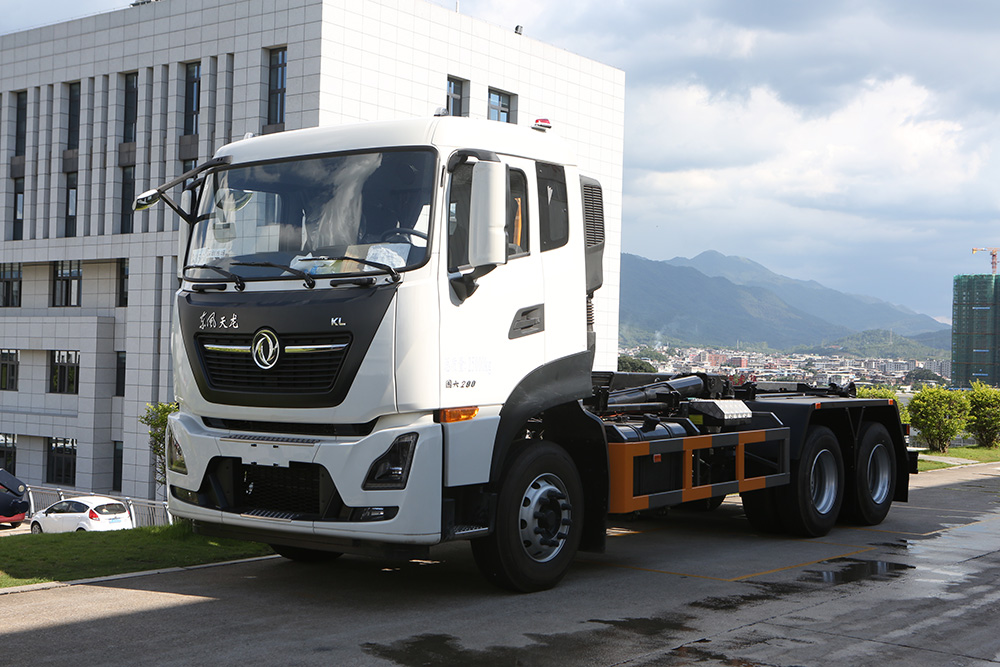 grand camion à ordures amovible de 25 tonnes