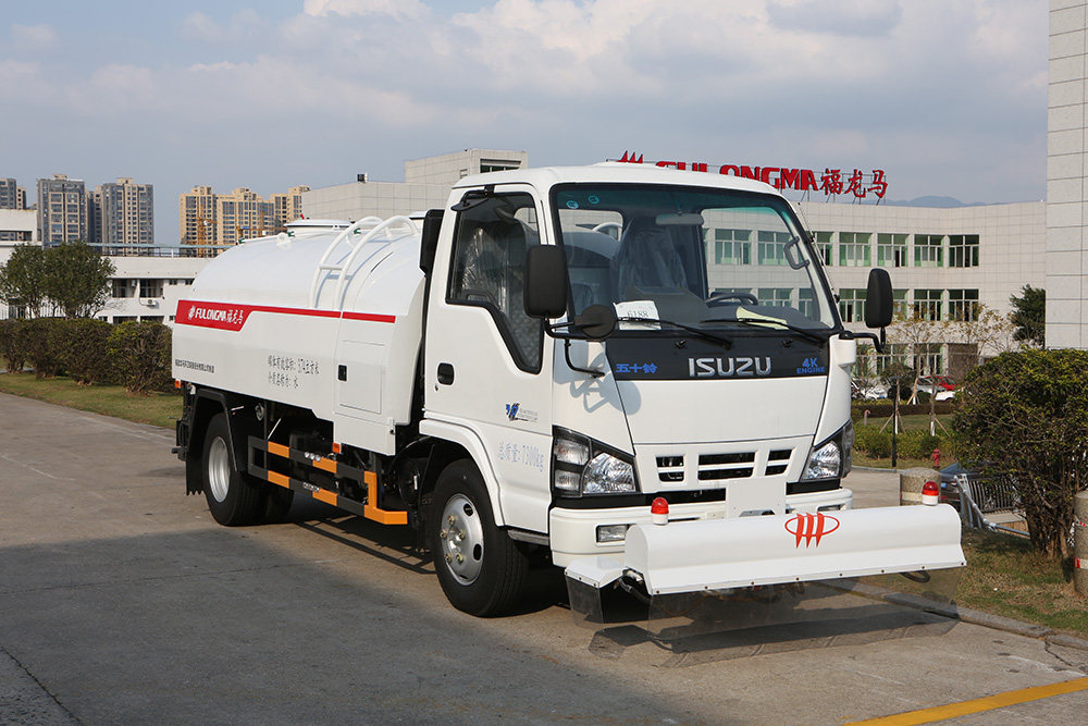 camion de nettoyage haute pression