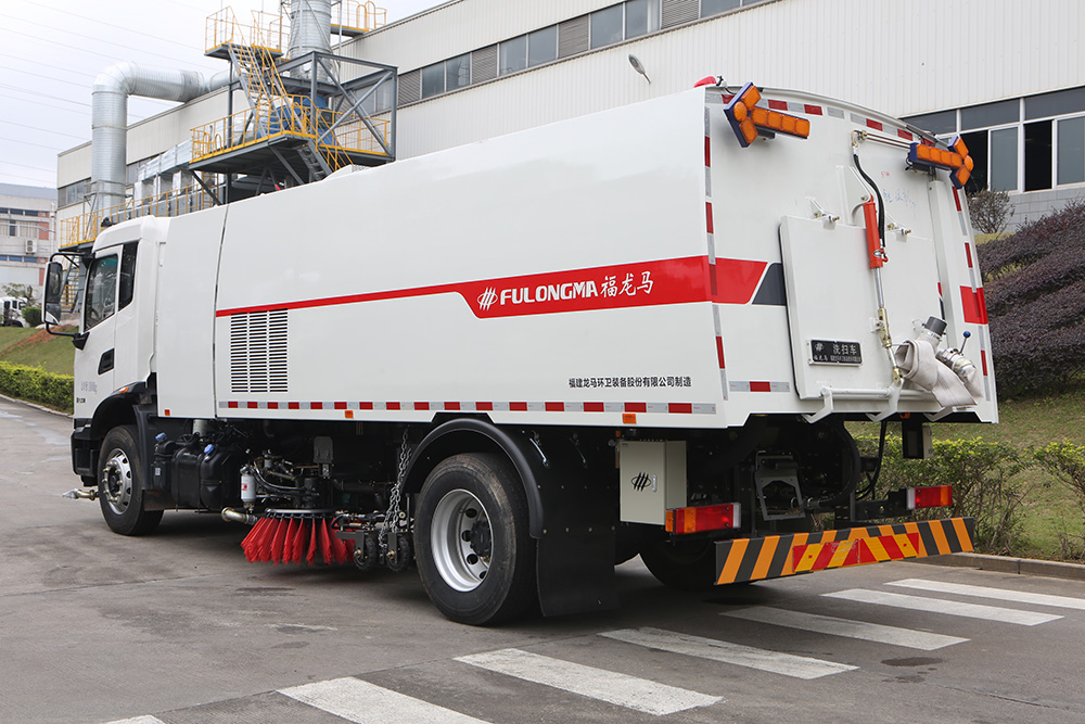 large 18-ton sweeper