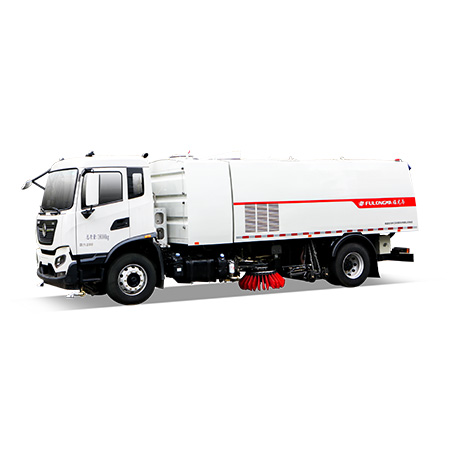 FULONGMA large 18-ton sweeper performance advantages and working video