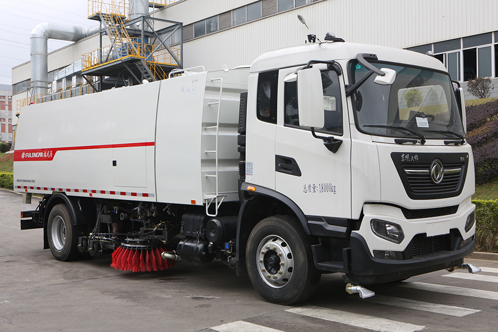 large 18-ton sweeper