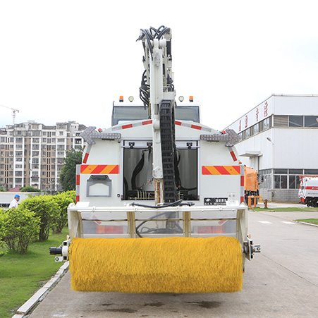 FULONGMA tunnel wall cleaning vehicle working principle and product performance characteristics