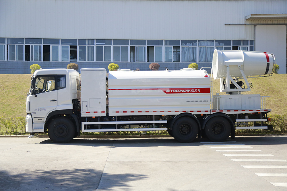 pure electric multifunctional fog cannon truck