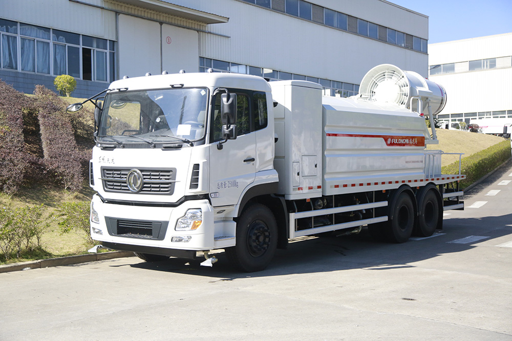 pure electric multifunctional fog cannon truck