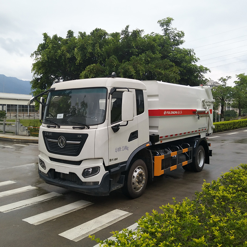 Composition and performance characteristics of FULONGMA 12-ton docking garbage truck