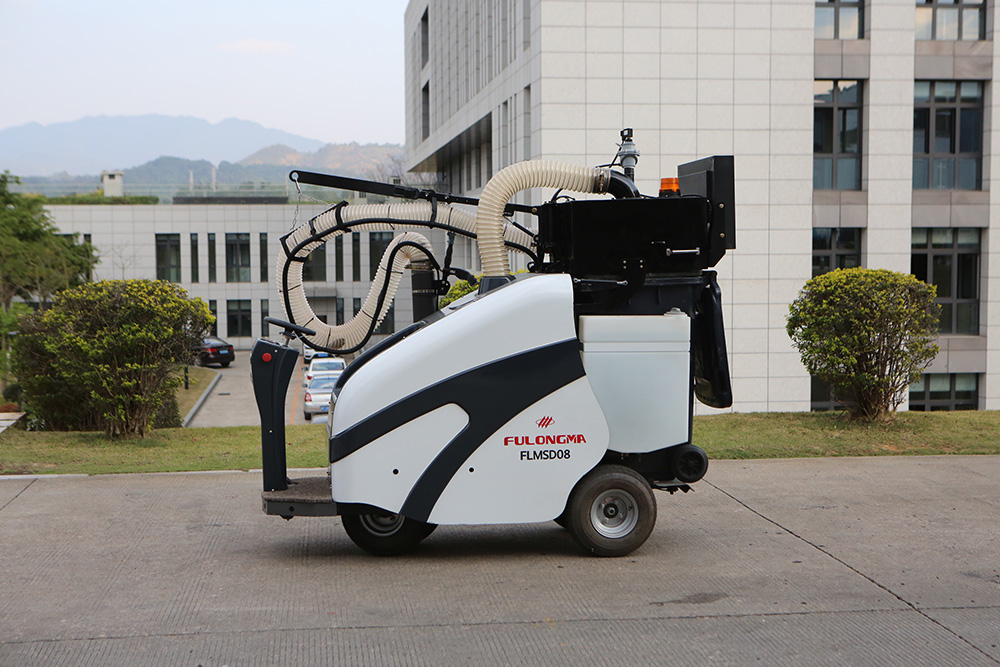 aspirateur de feuilles à conduite électrique