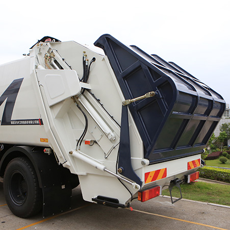 FULONGMA medium-sized 12-way compression garbage truck configuration and advantages hotspots