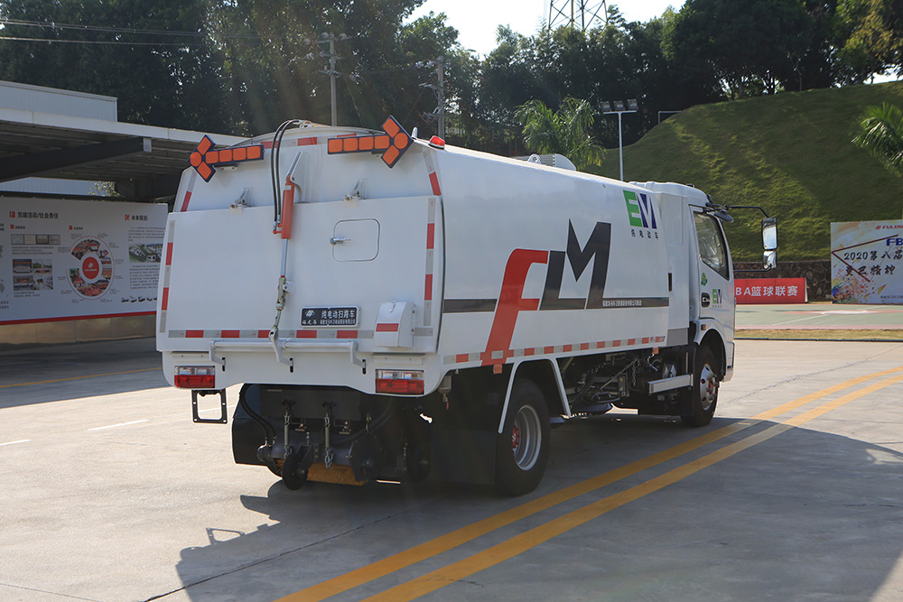 pure electric road sweeper