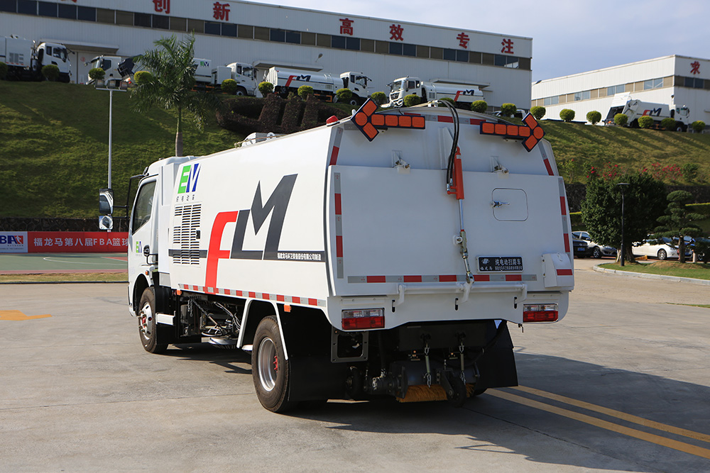 pure electric road sweeper